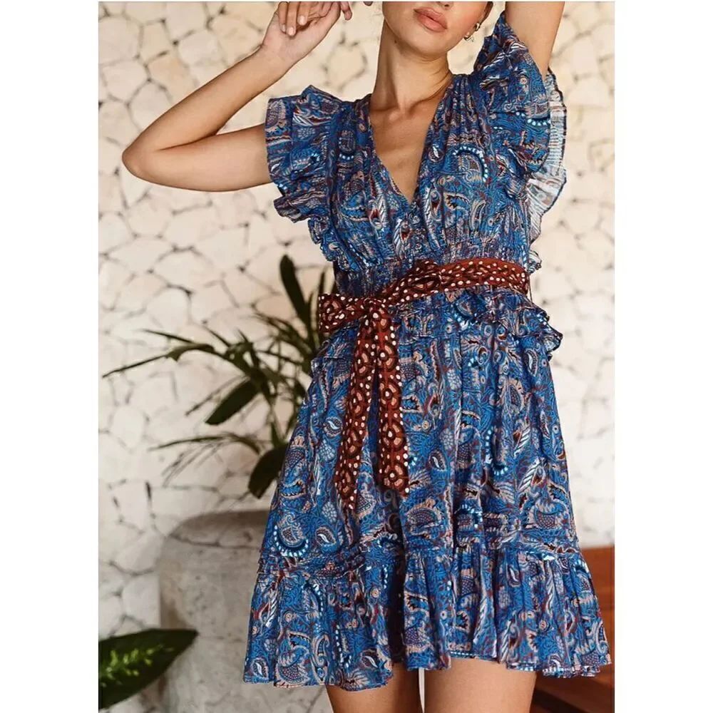 NWT CLEOBELLA Elara Mini Dress Women’s Size Medium